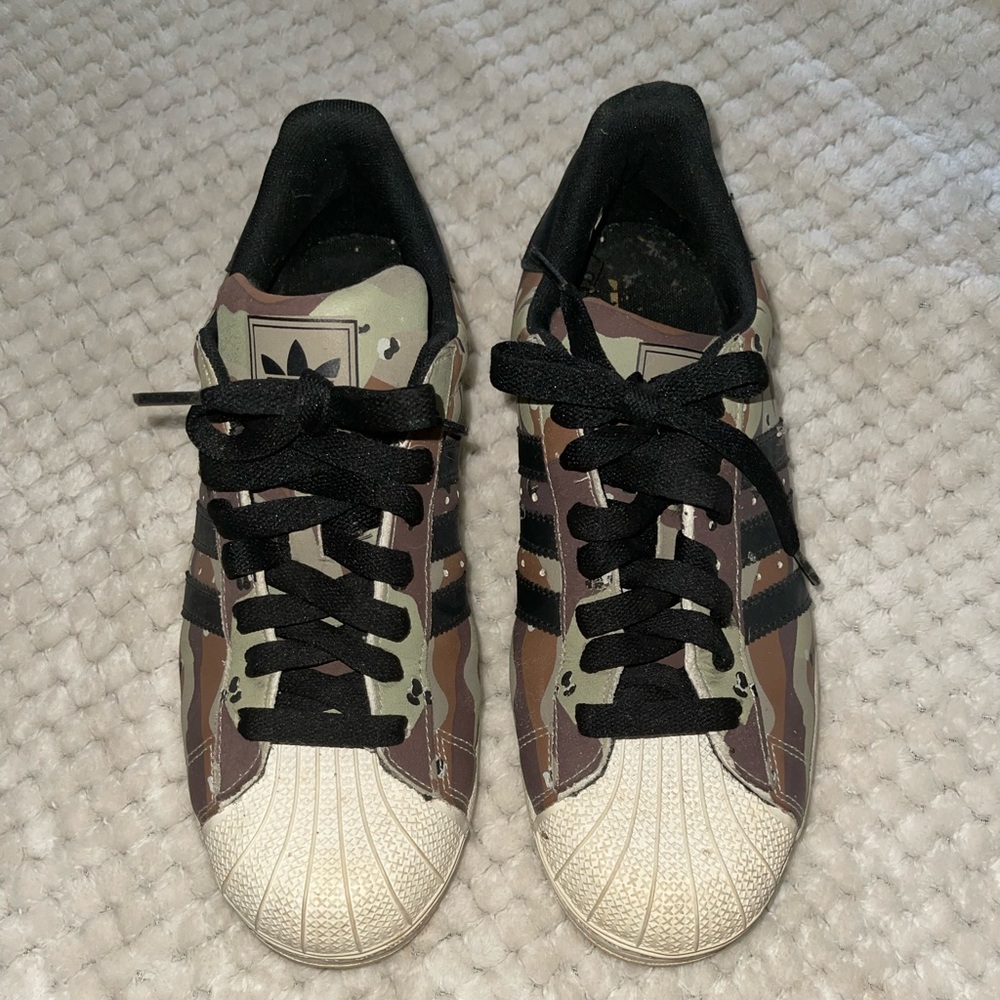 Adidas Camouflage Super Stars
